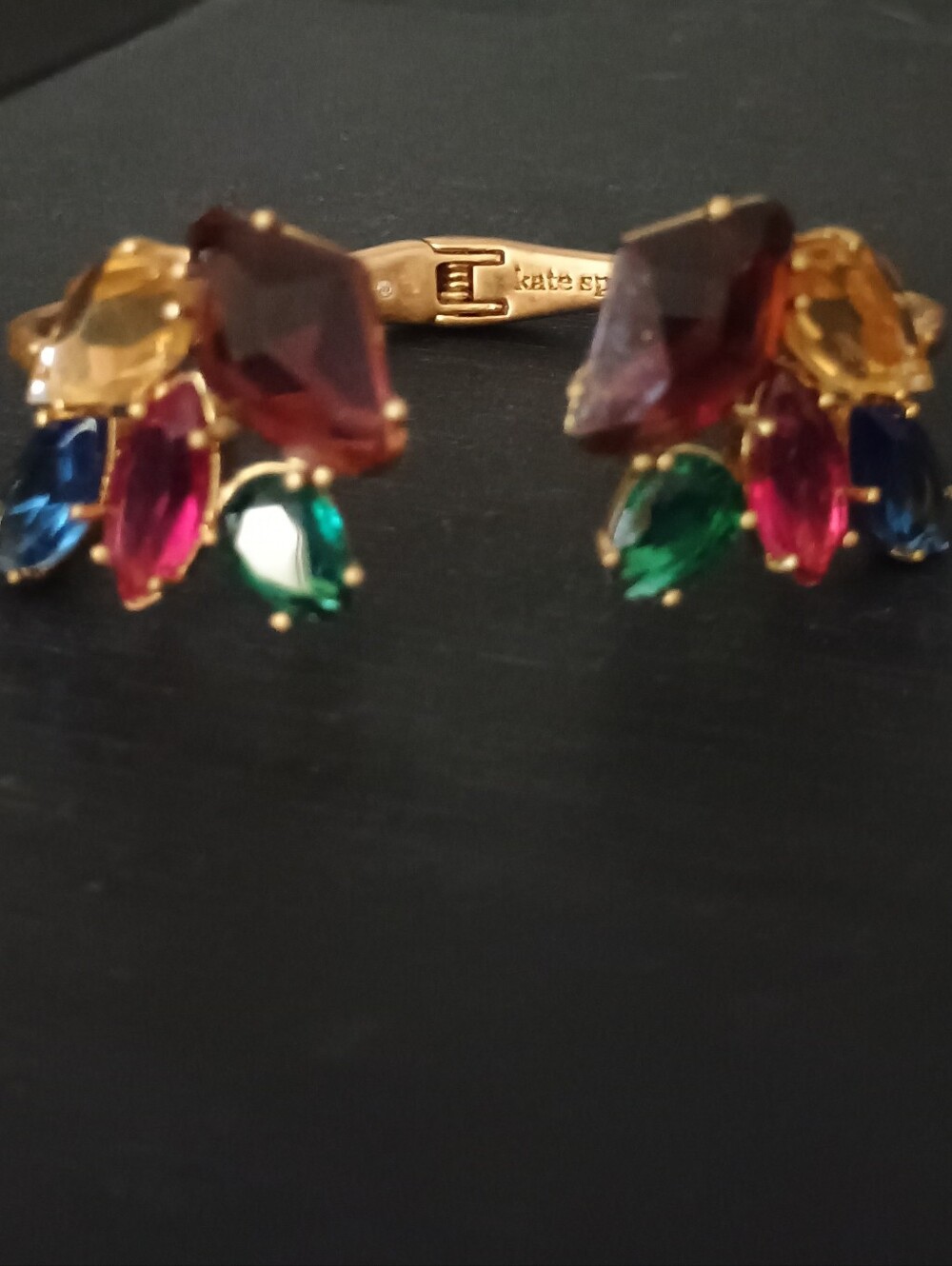 Kate Spade " Rock It " Rhinestone Cuff Bracelet